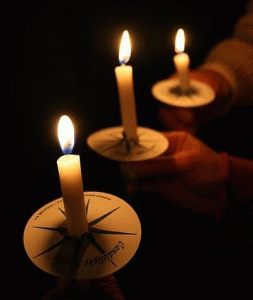 christmas eve candles