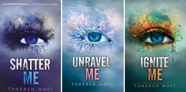 Shatter Me covers