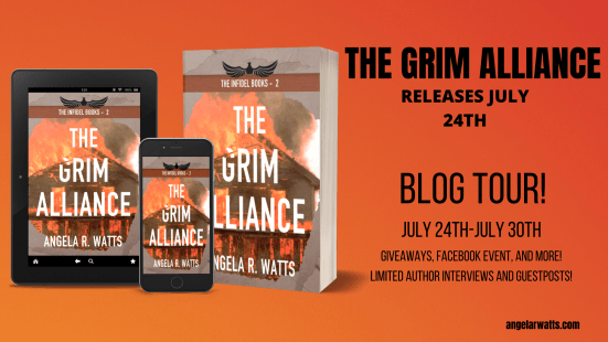 The Grim Alliance blog tour banner